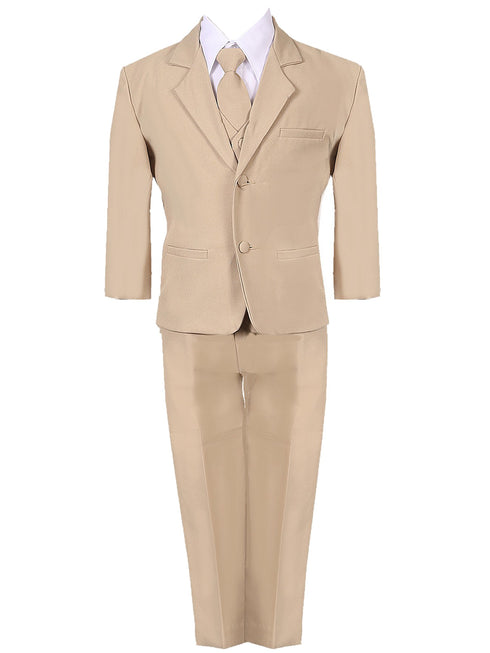 Rain Kids Baby Boys Multi Color Straight Jacket 5 pc Special Occasion Suit 6-24M - SophiasStyle.com
